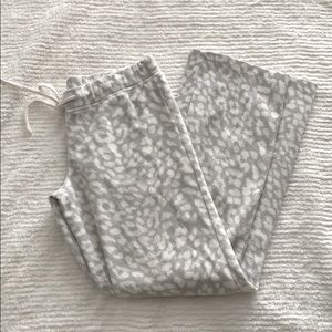 Cheetah/Leopard Fleece Pants